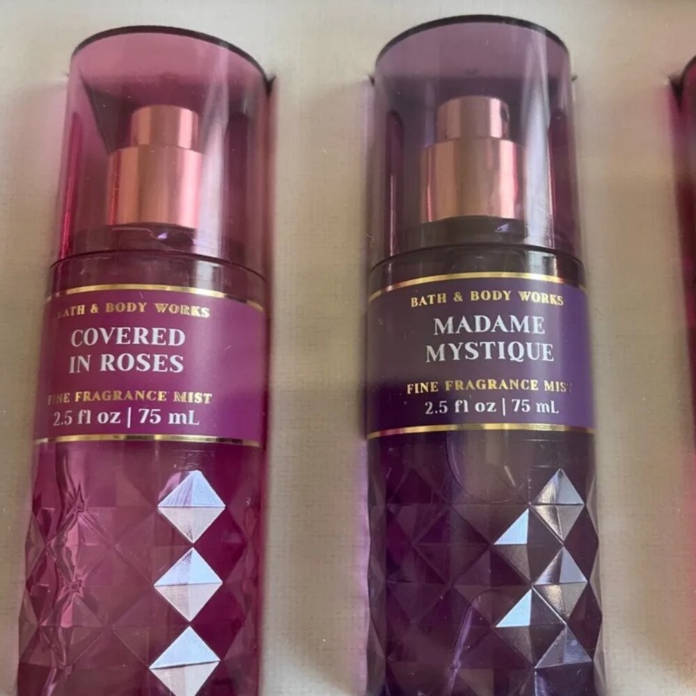 NEW IN BOX Bath & Body Works Set of 5 Travel Sized Fine Fragrance Mists - Picture 2 of 8
